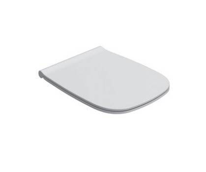 Сиденье для унитаза Globo GENESIS 360x461 мм микролифт белый GN020BI