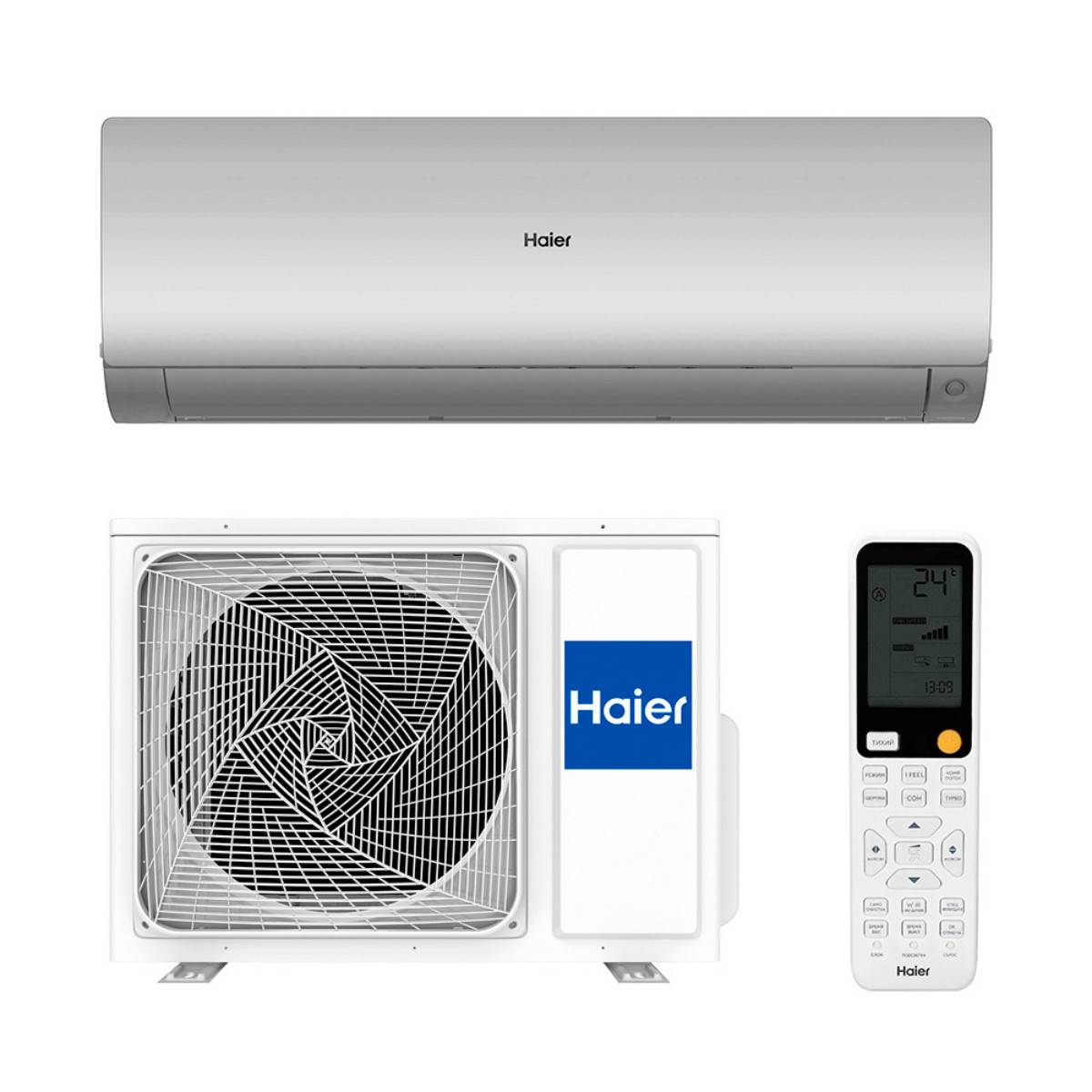 Сплит-система Haier Flexis Super Match AS25S2SF3FA-S / 1U25S2SM3FA серебристый