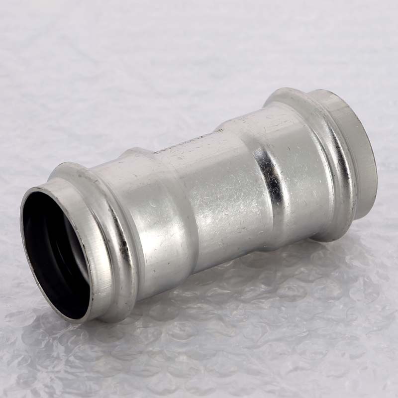 Тройник пресс Sanpress Inox Viega нержавеющая сталь 42х1/2х42 мм ВР 437220