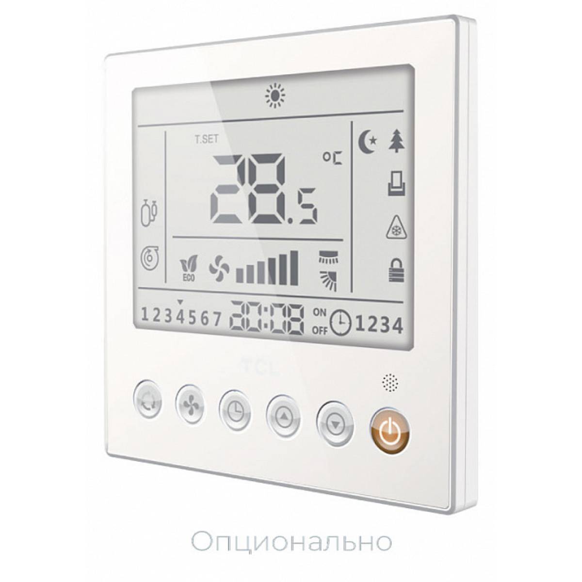 Кассетный кондиционер TCL TCC-24HRIA/TOU-24HINA/MBQ8-BI инверторный TCC-24HRIA/TOU-24HINA/MBQ8-BI