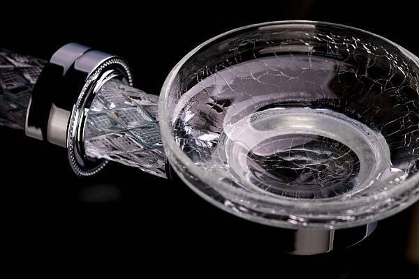 Мыльница подвесная Boheme Murano Cristal хром 10903-CRST-CH