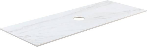 Столешница Allen Brau Fantasy 121x46.8x1 см белая 1.11011.M