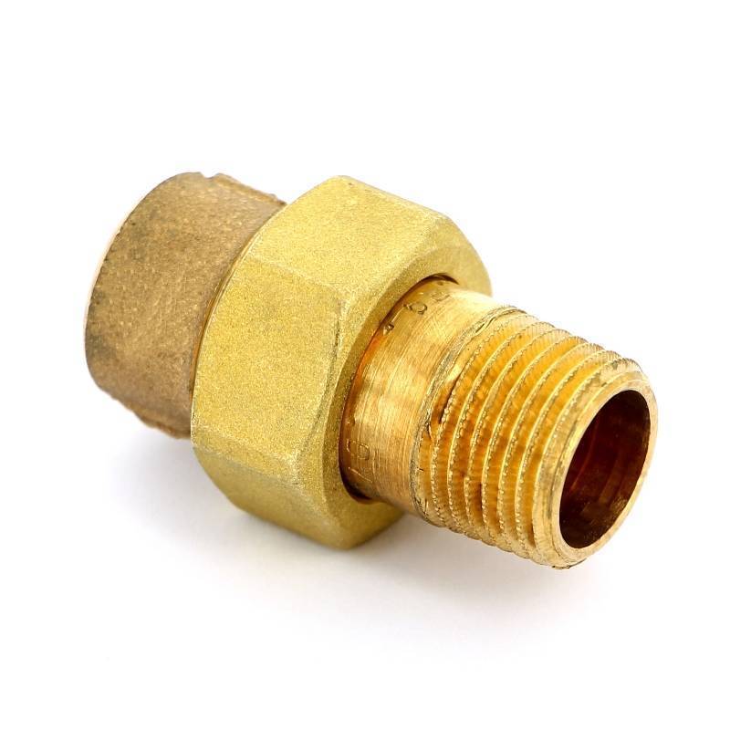 Сгон прямой IBP 4341G пайка-НР 15 мм x 3/4 бронза без прокладки 4341G 15x3/4
