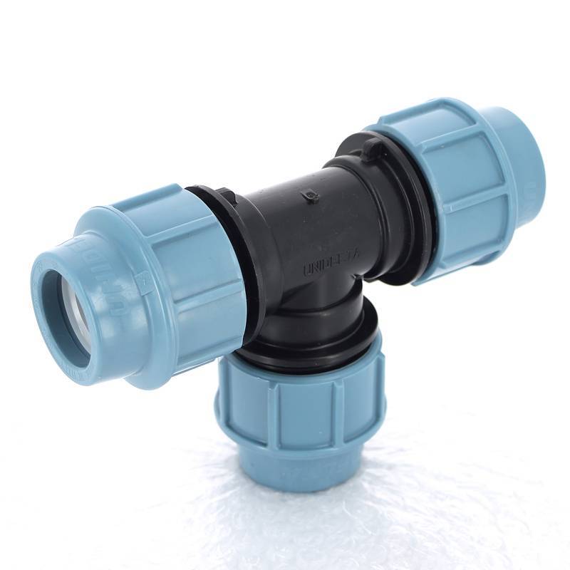 Тройник редукционный компрессионный Unidelta Deltone 32x25x32 мм 1013032025