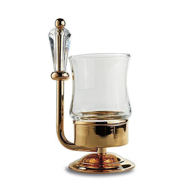 Стакан настольный 3SC Boheme золото Lucido BO03AGD