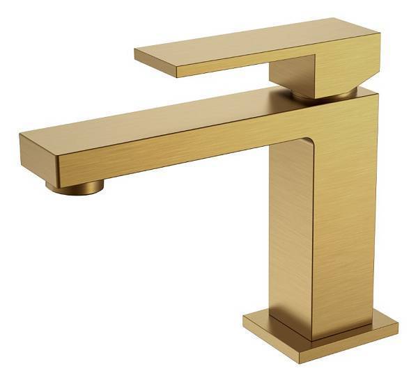 Смеситель для раковины Boheme Qubic бронза 471-BR