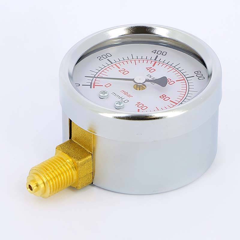 Манометр газовый радиальный Emmeti 100 мбар 64 мм 1/4 00612510