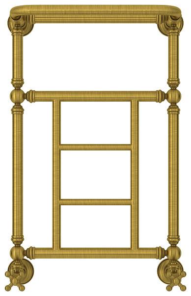 Полотенцесушитель водяной Сунержа Ренессанс 400x660 мм состаренная латунь 051-0282-6640