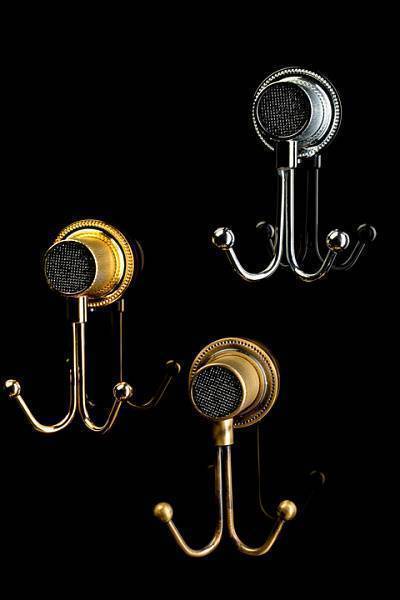 Крючок для ванной двойной Boheme Royal Cristal хром 10926-CR-B