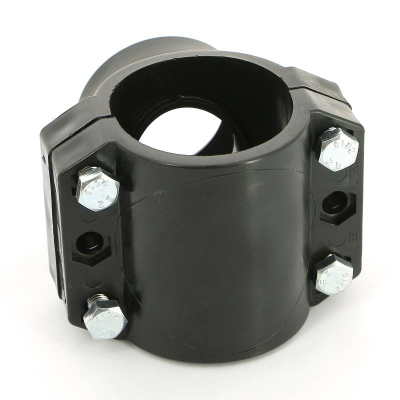 Седловая врезка Unidelta 63х1 1/2 4 болта для труб ПНД 1019063006