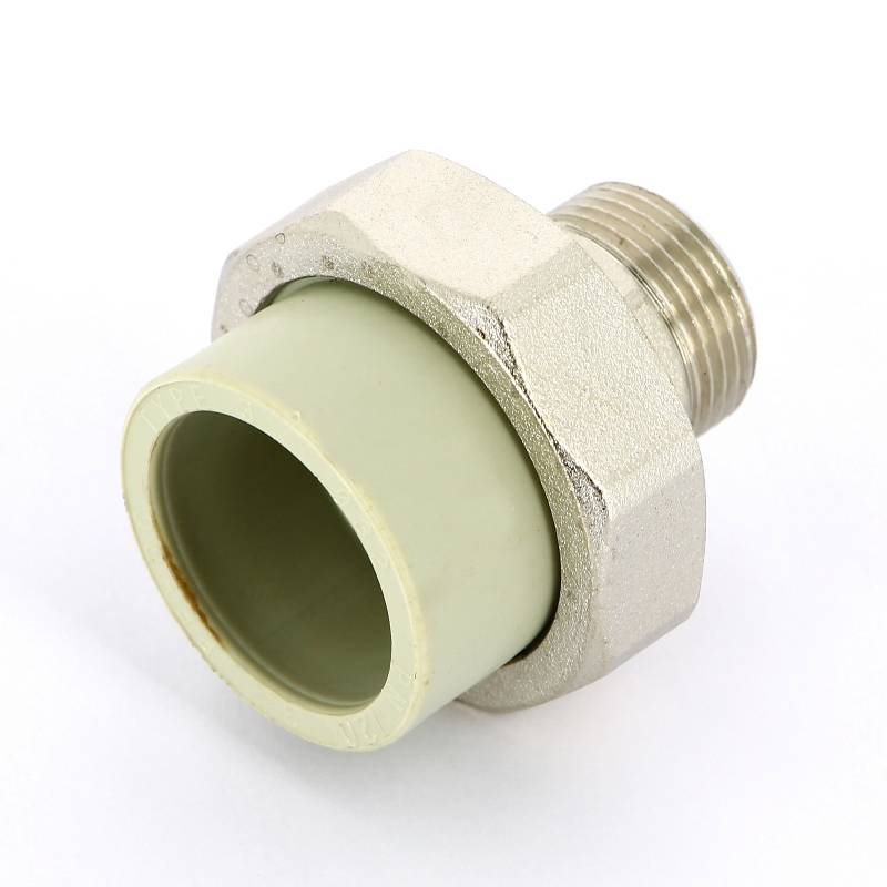 Муфта полипропиленовая FV-Plast разъемная с наружной резьбой 32x3/4 237132