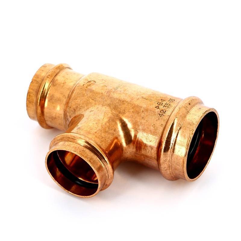 Тройник пресс IBP B Press 42х35х35 мм медь P5130 04235035