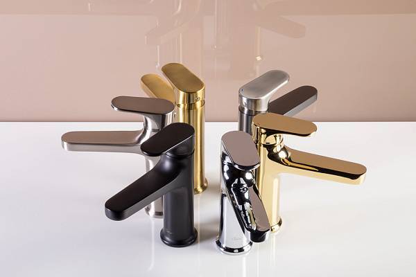 Смеситель для раковины встраиваемый Boheme Spectre золото глянцевое 455-G