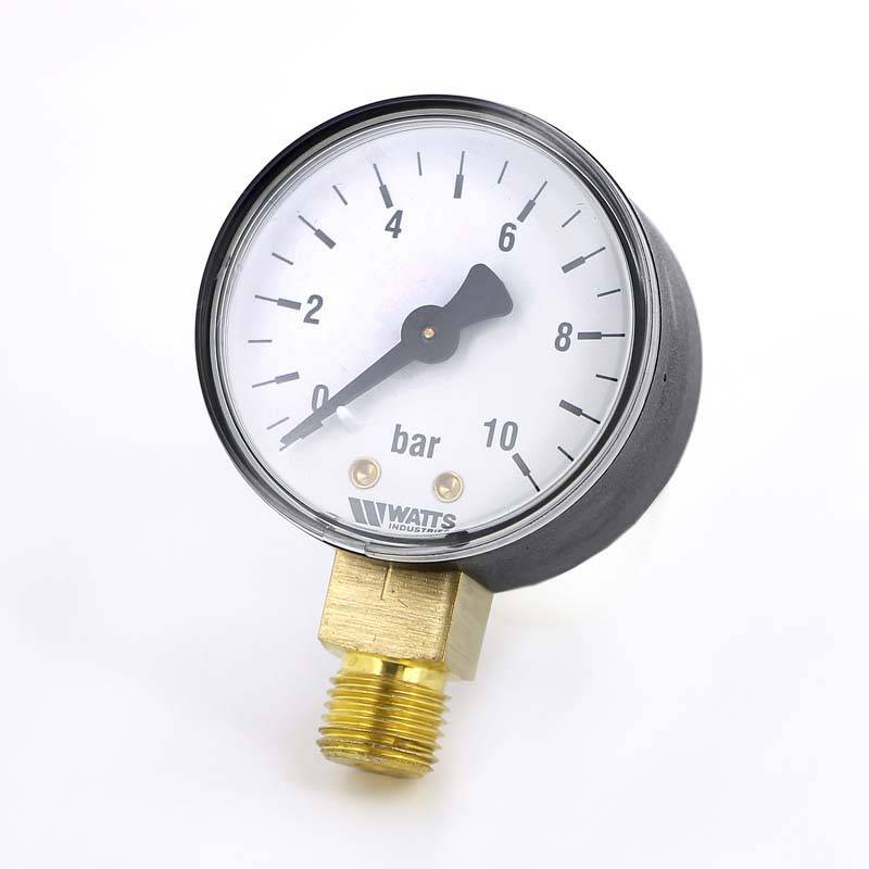 Манометр радиальный Watts F+R200 50 мм 1/4 10 бар 10007380