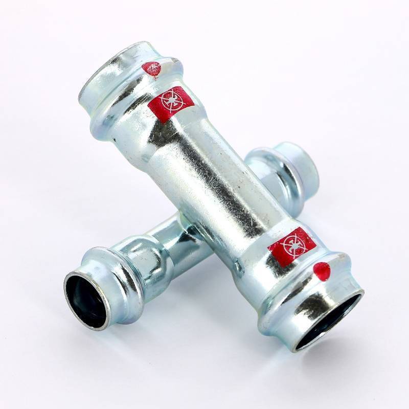 Крестовина пресс Viega Prestabo 22х15 мм сталь 601164