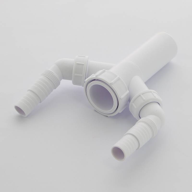 Вставка McAlpine 1 1/2 x 40 мм с двумя угловыми адаптерами для слива H 146 мм TEE4