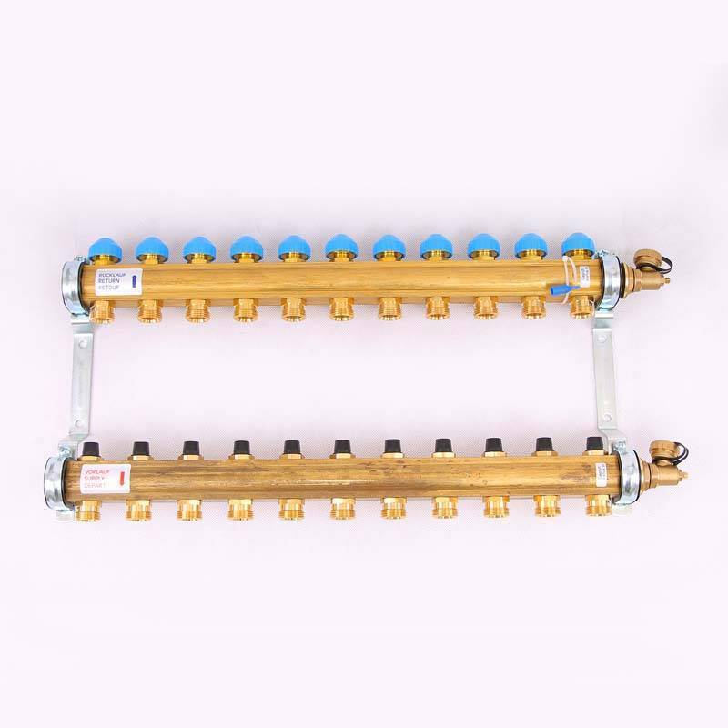 Коллекторная группа Watts HKV 1x3/4 EK 11 выходов с вентилями 10004190