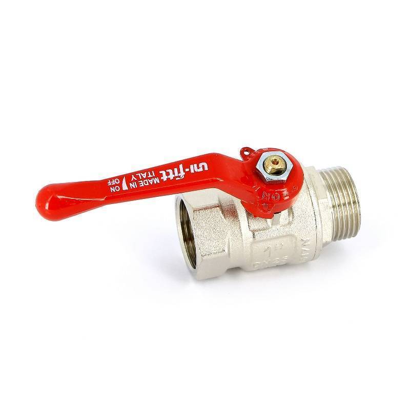 Кран шаровой Uni-Fitt 1 НВ полнопроходной рычаг 111L4000