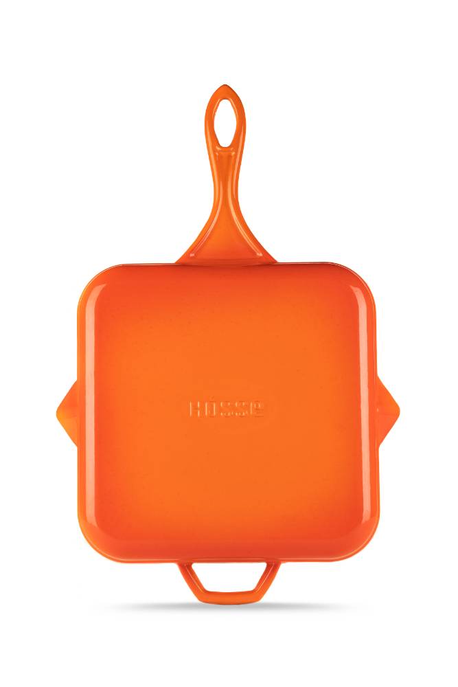 Сковорода-гриль квадратная Hascevher GTV 2828 Orange 28х28 см A856528