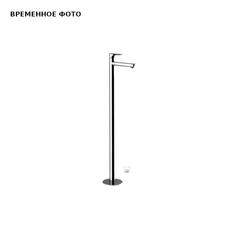 Смеситель для раковины Remer Infinity напольный с донным клапаном click-clack хром I18