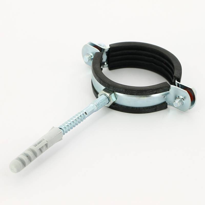 Хомут с резиновым уплотнителем, шпилькой и дюбелем Uni-Fitt 2 дюйма (59-65 мм) 850U7800