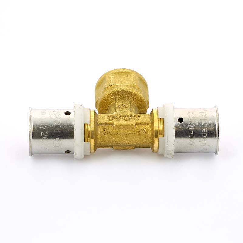 Тройник пресс Uni-Fitt 20х1/2х20 707G7270