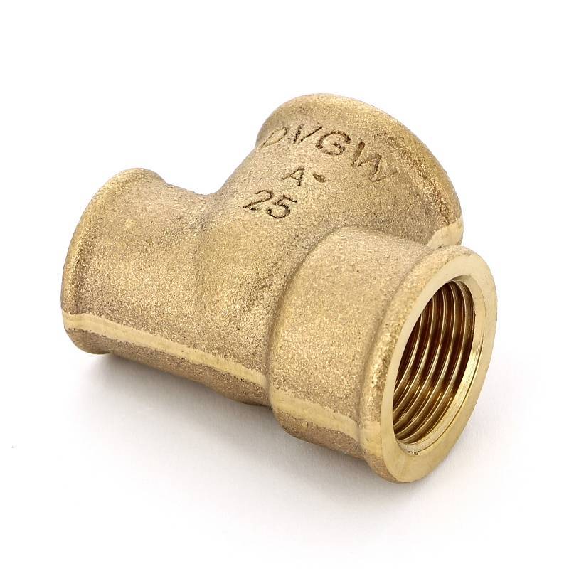 Тройник бронзовый Viega 3/4x3/4x1/2 ВР-ВР-ВР 362508