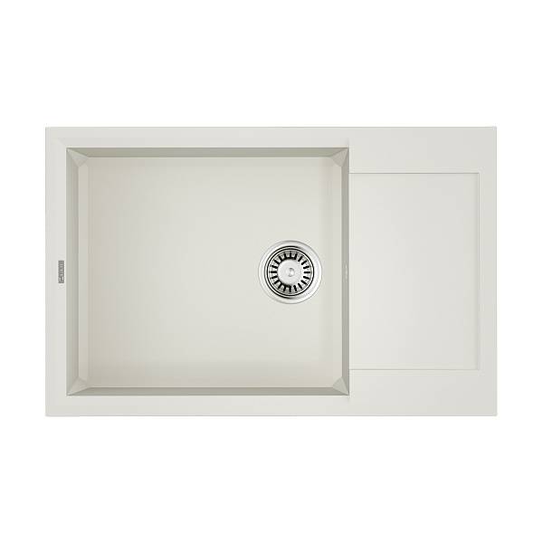 Кухонная мойка Omoikiri Sakaime 78-LB-WH Tetogranit 78x50 см белый 4993903