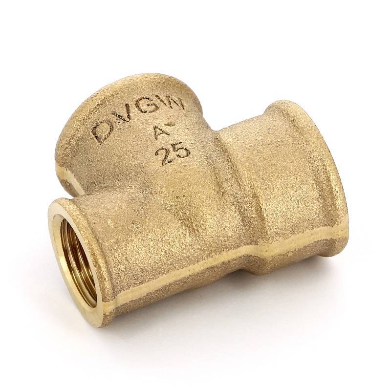 Тройник бронзовый Viega 3/4x3/4x1/2 ВР-ВР-ВР 362508