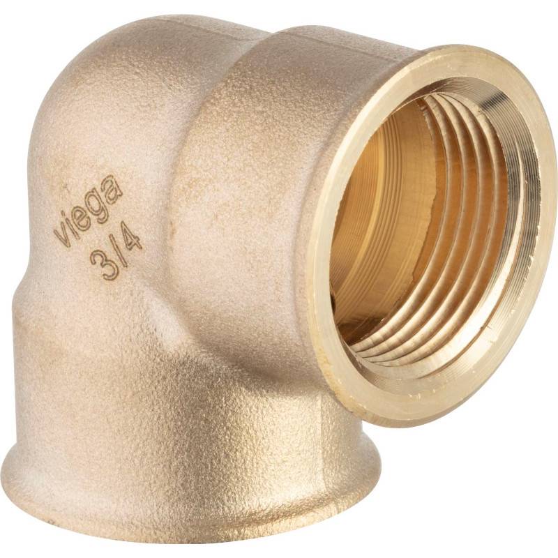 Угольник ВВ Viega 1/8 бронза 441074