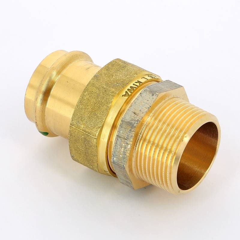 Муфта разъёмная пресс-Н бронза Viega Sanpress 35x1 1/4 128425