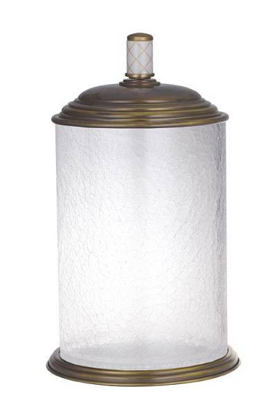 Ведро мусорное Boheme Murano круглое напольное бронза 10914-W-BR