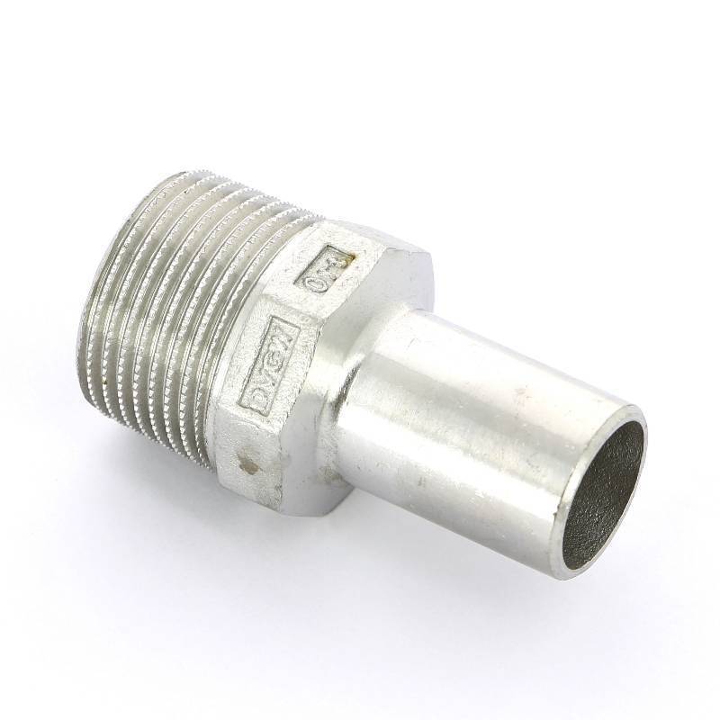 Переходник пресс Viega Sanpress Inox 18 мм x 3/4 НР нержавеющая сталь 436728