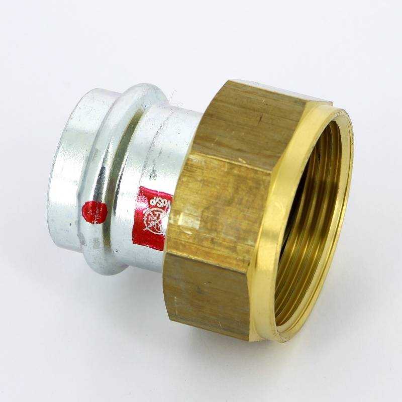 Муфта пресс Viega Prestabo с накидной гайкой 28х1 1/4 оцинкованная сталь 559205