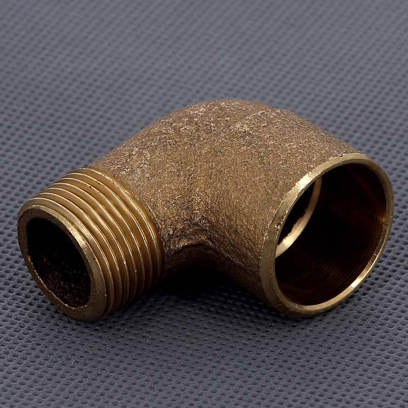 Угол 90° бронзовый Viega пайка-НР 28х3/4 131739