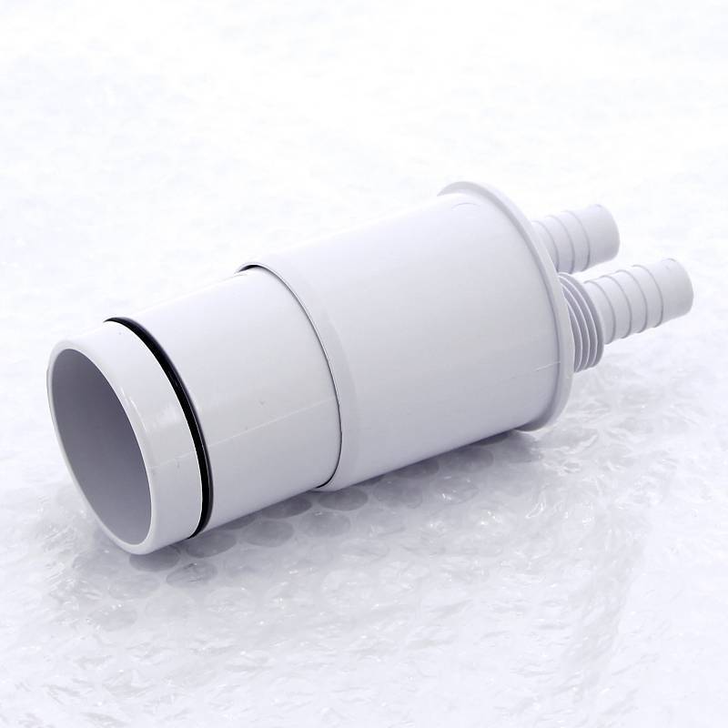 Адаптер McAlpine для подключения слива с 2 прямыми отводами 1/2 x 40/50 мм WFH-CON4050