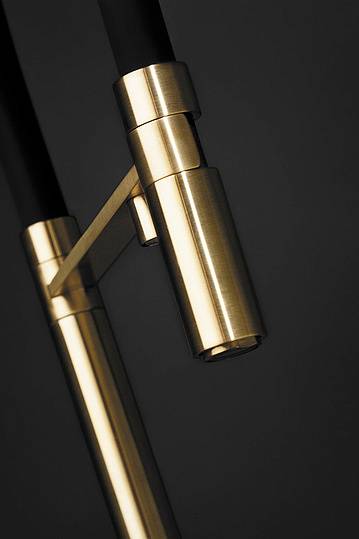 Смеситель для кухни Omoikiri Kanto-LG выдвижной излив под фильтр светлое золото 4994014