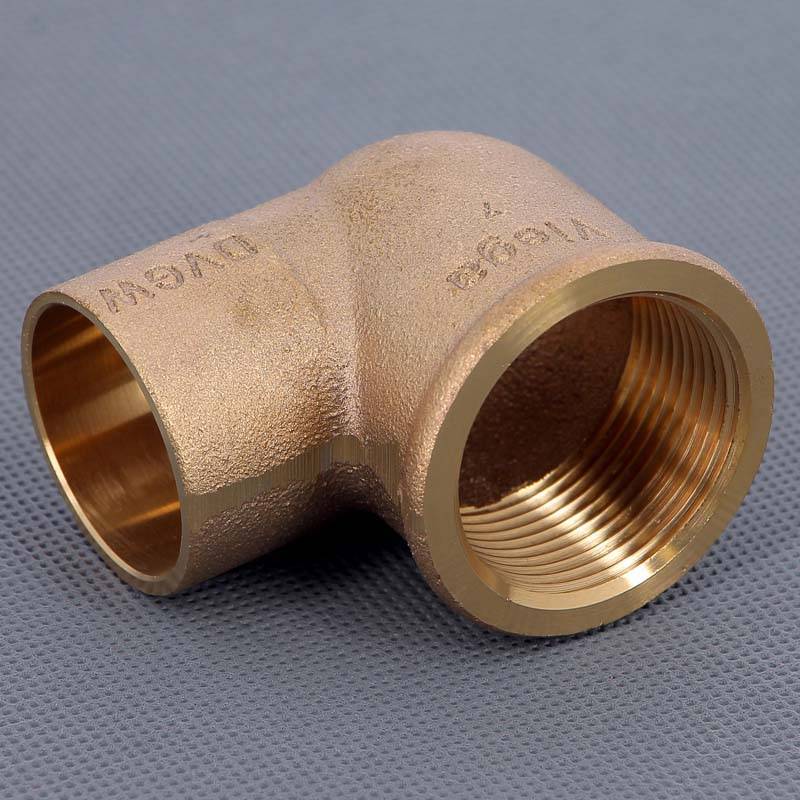 Угол 90° бронзовый Viega пайка-ВР 35х1 1/4 173494