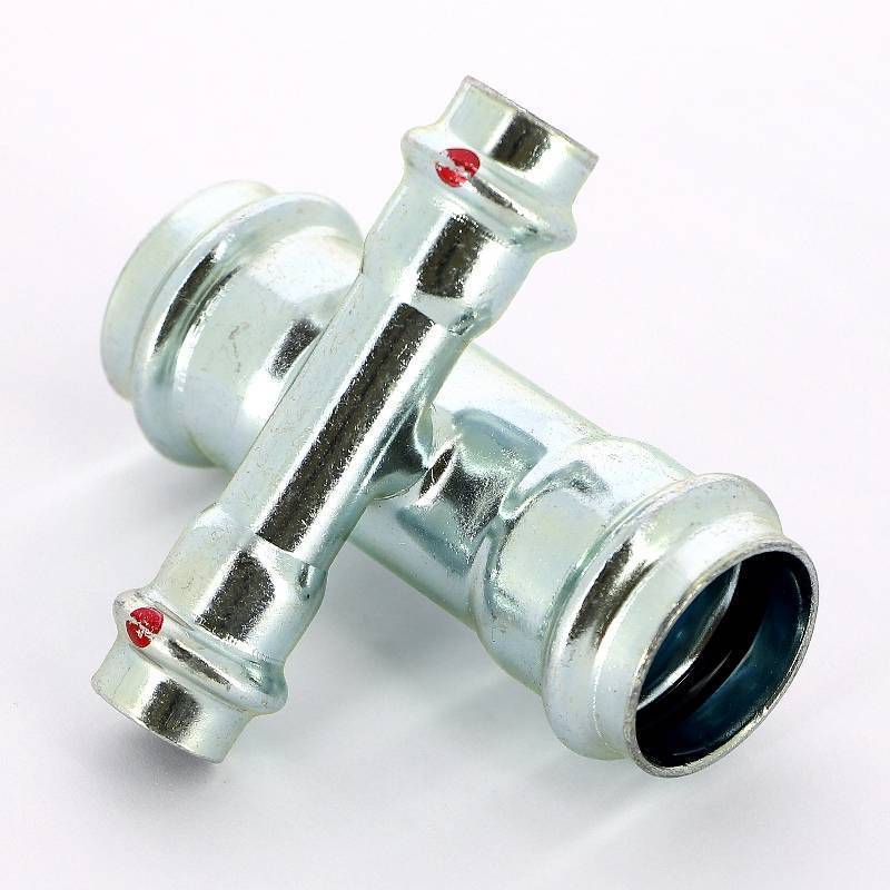 Крестовина пресс Viega Prestabo 28х15 мм сталь 601171