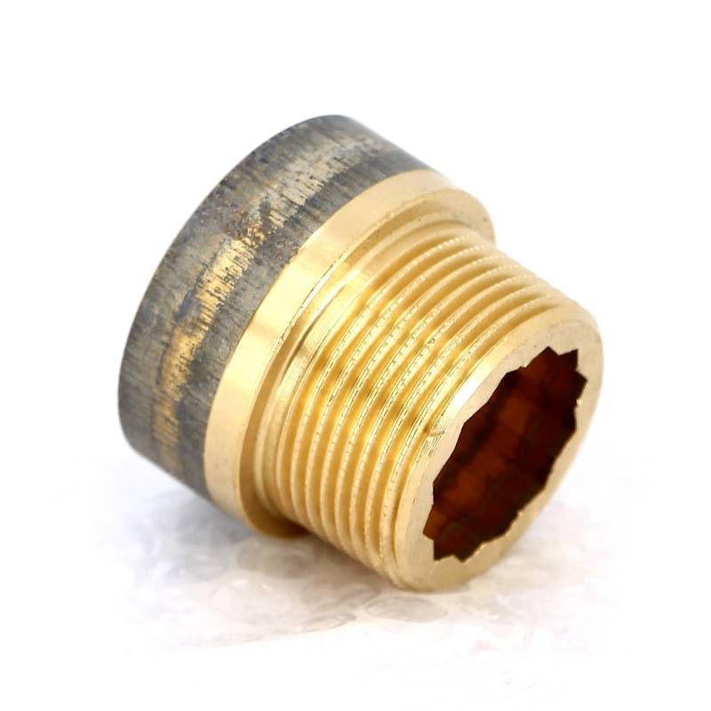 Удлинитель резьбовой НВ бронзовый Viega 1 1/4 x 20 мм 440497