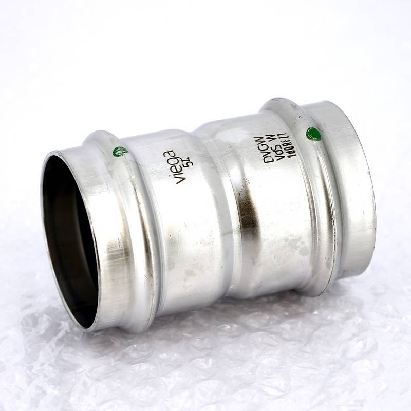 Муфта пресс Viega Sanpress Inox 54 мм нержавеющая сталь 436216