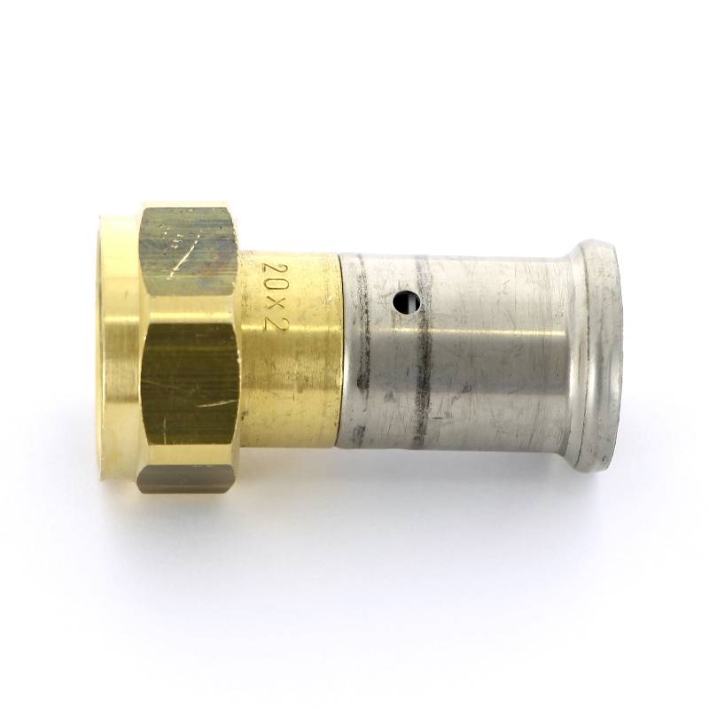 Муфта с накидной гайкой HENCO пресс 20х3/4 дюйма плоская прокладка 26P-20Z05