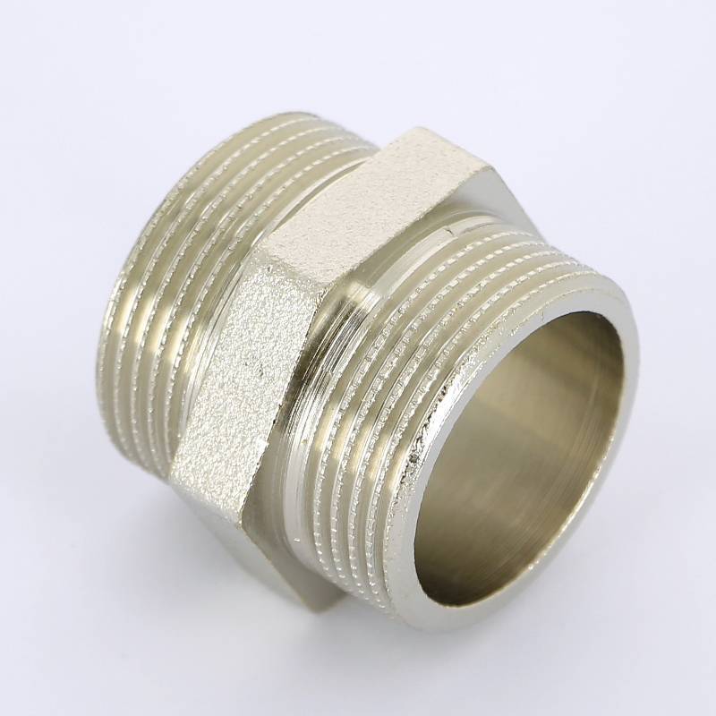 Ниппель резьбовой Tiemme 1 1/4 НН никелированный 1500207