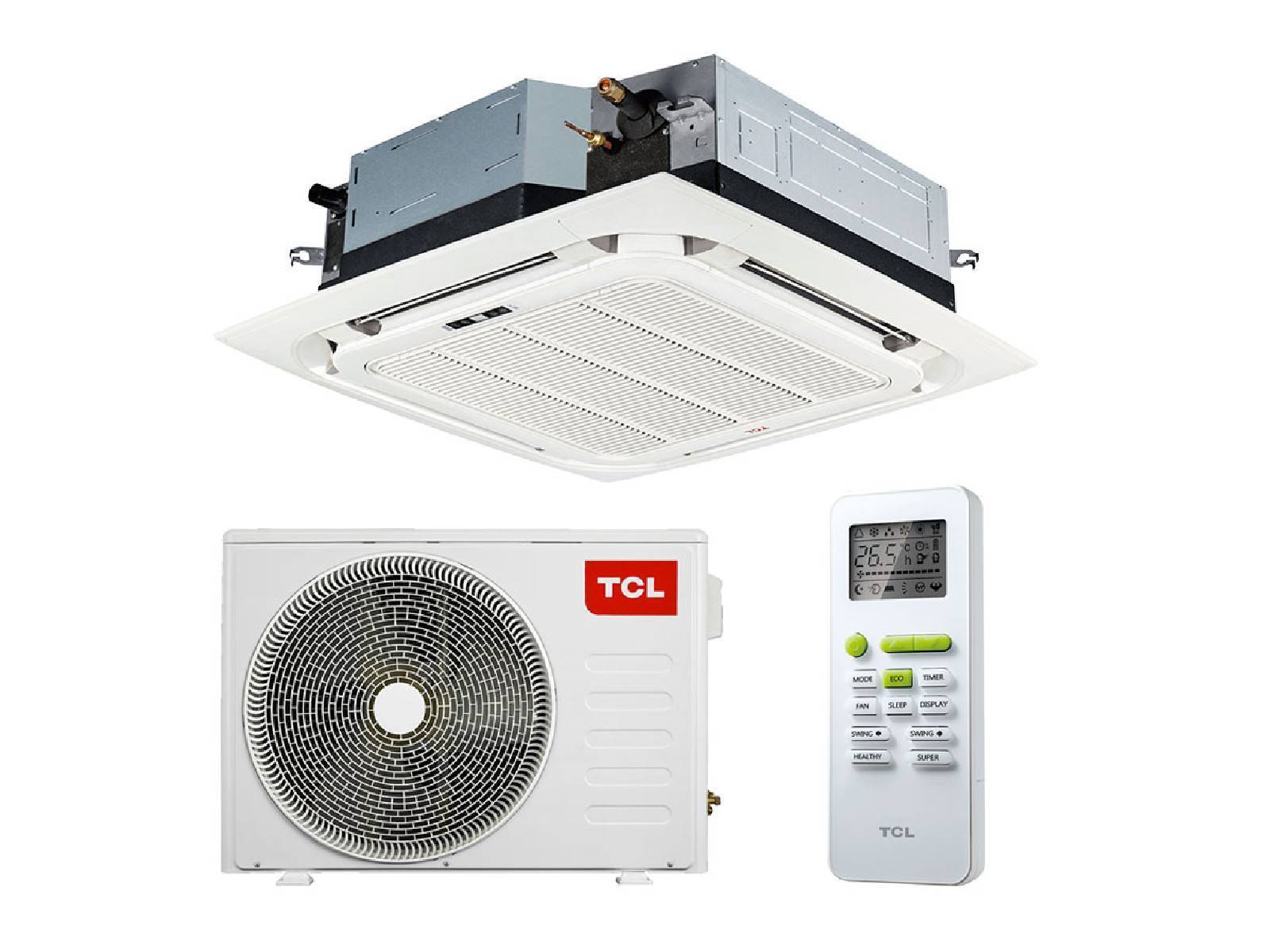 Кондиционер кассетный TCL TCC-60HRA/TOU-60HSA/MBQ8-B