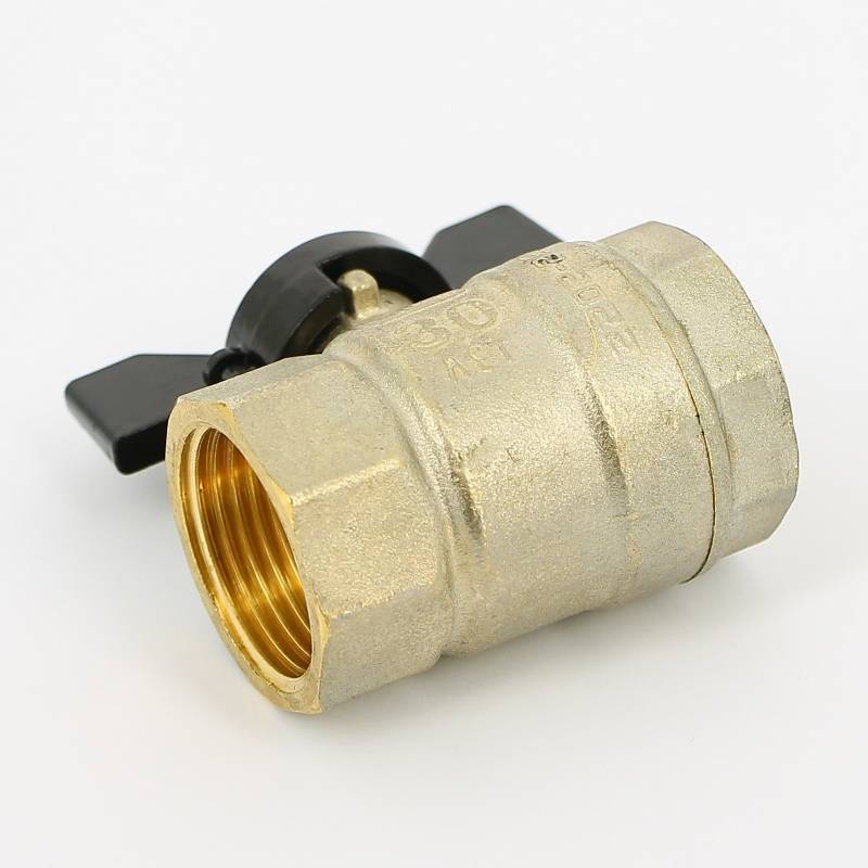 Кран шаровой LD Pride 47.300.25 полнопроходной 1 ВР/ВР бабочка 47.300.25