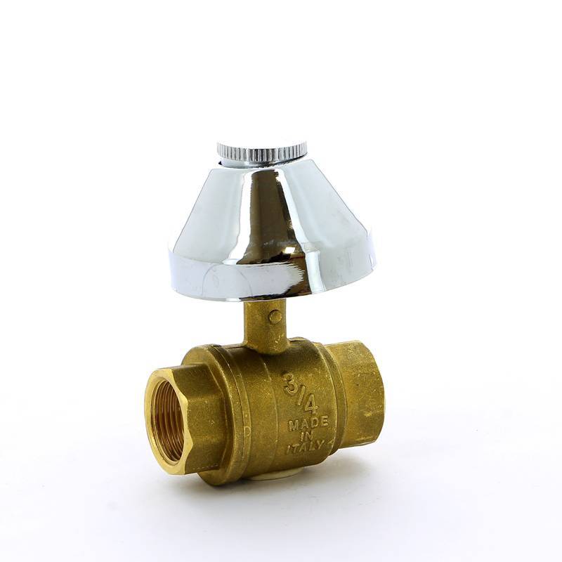 Кран шаровой Itap 136 под штукатурку ВВ колпак 3/4 136 3/4