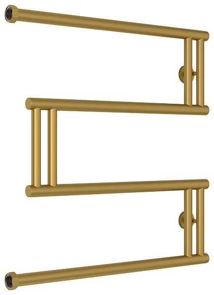 Полотенцесушитель водяной Сунержа High-Tech 600x600 мм матовое золото 032-4050-6060