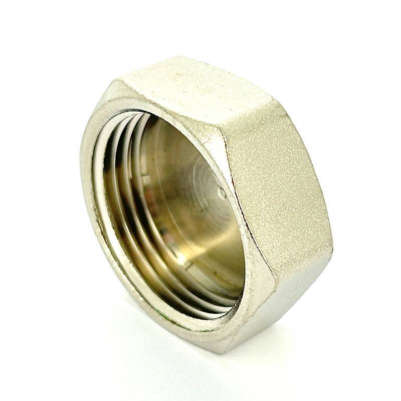 Заглушка латунная LD Pride 1 ВР никелированная 67.504.25