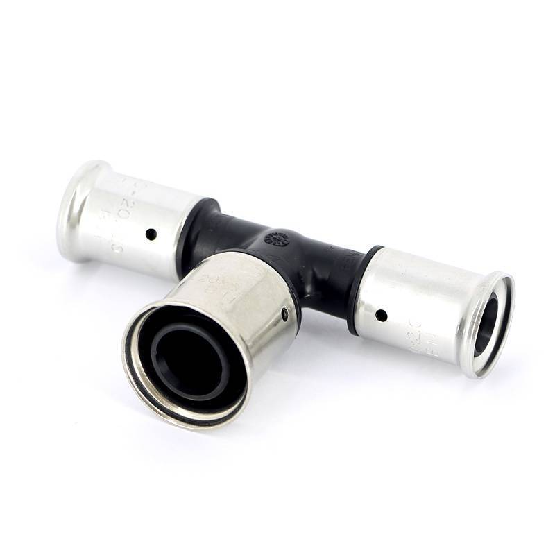 Тройник пресс HENCO PVDF 20х26х20 мм 12PK-202620