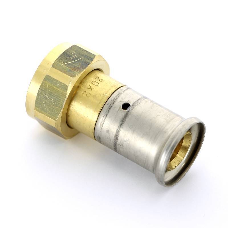 Муфта с накидной гайкой HENCO пресс 20х3/4 дюйма плоская прокладка 26P-20Z05